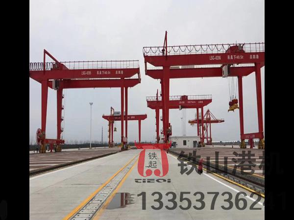 遼寧大連軌道式集裝箱龍門吊廠家軌道式集裝箱門式起重機作業效率高