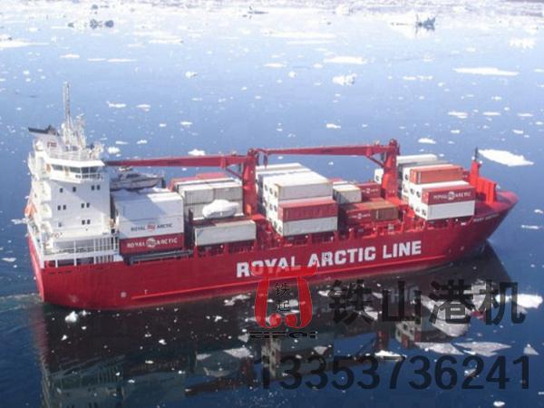 河北秦始皇島船用起重機廠家 封閉式抓斗船用起重機環保作業